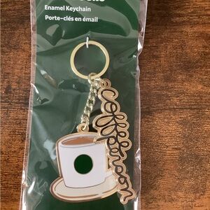 2025 Starbucks Coffee Person Cup Enamel Keychain Holiday gift NWT